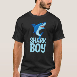 Marine Biology Shark  Cute Shark Boy T-Shirt
