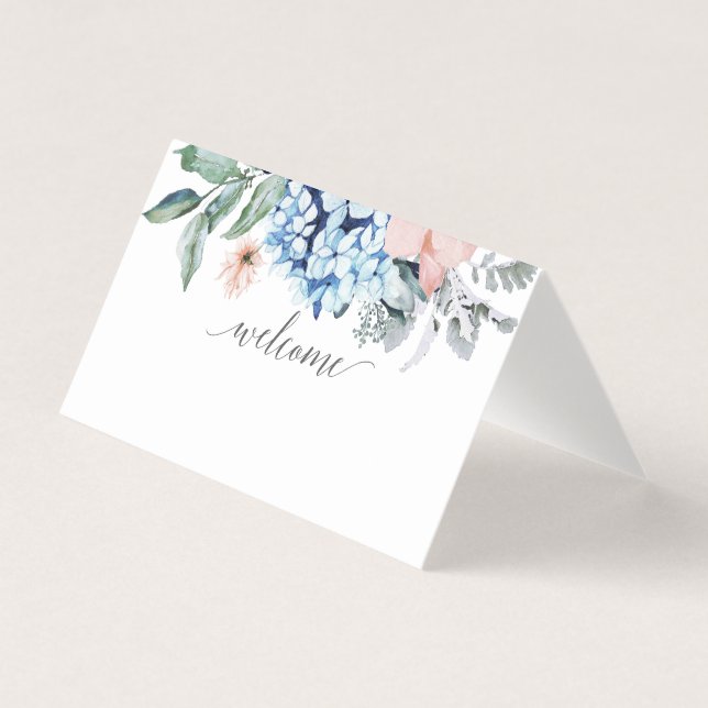 Marine Blooms Cartes de Place (Devant)