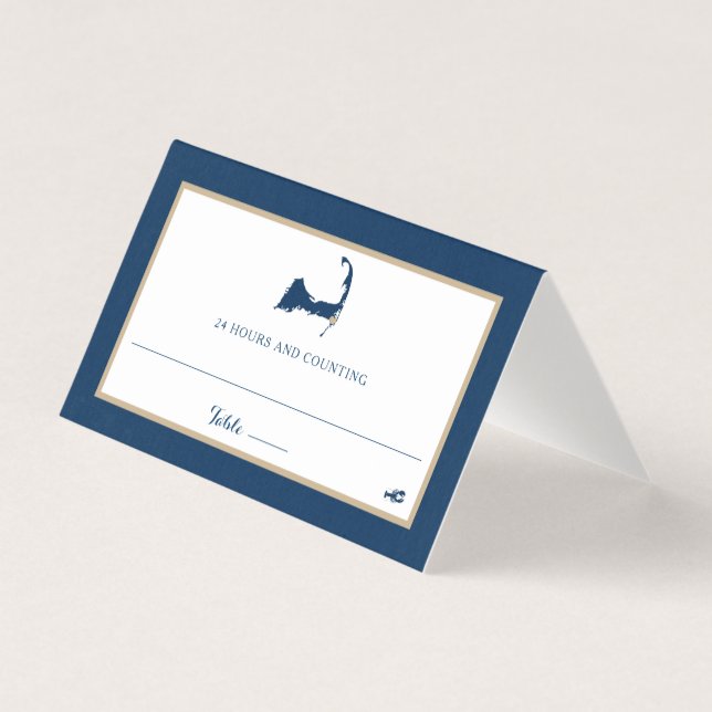 Marine Blue Chatham Cape Cod Mariage assis (Front)