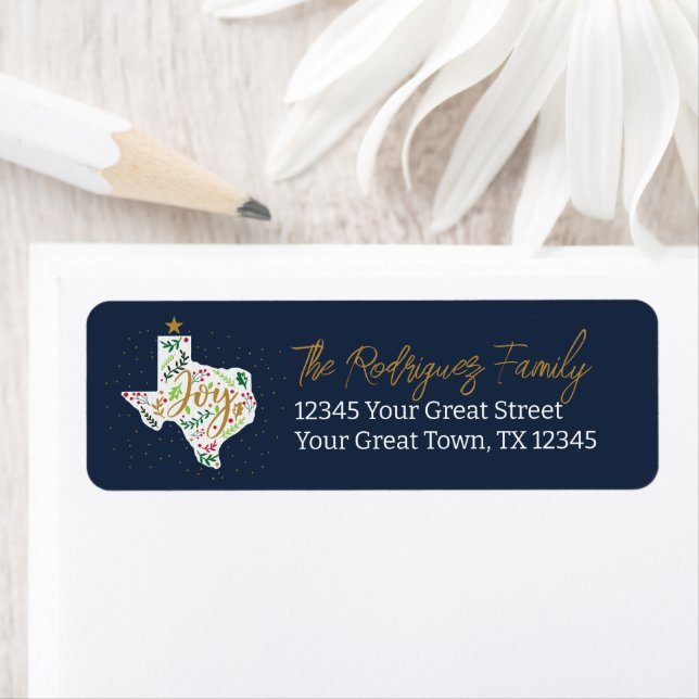 Marine Blue Joy Vacances Feuilles Texas Shape (En situation)