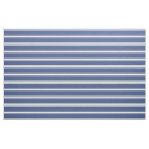 Marine Blue Stripes custom fabric