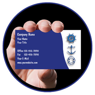 Marine Business Cards