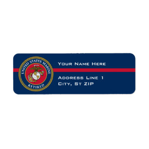 Marine Corps des USA - bleu retiré