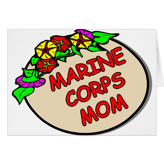Marine Corps - Plaque mère (Devant horizontal)