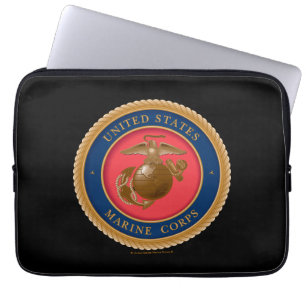 Marine Corps Seal Laptop Sleeve