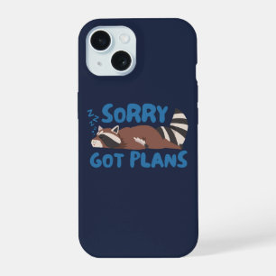 Marine Désolé J'Ai Des Plans Drôle Raccoon