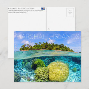 Marine Ecosystem, Majuro, Marshall Islands Travel Postcard
