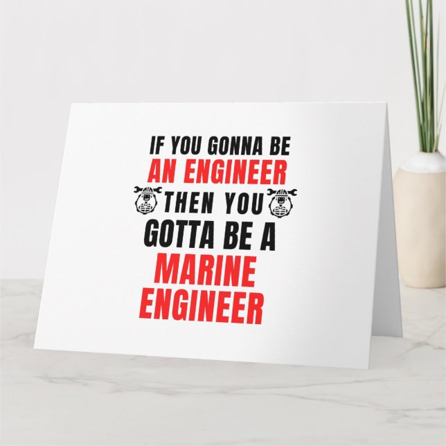 MARINE ENGINEER CARD (Front)