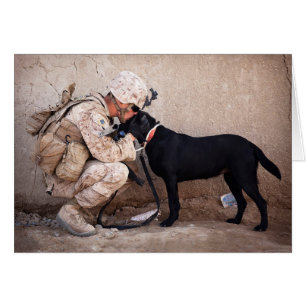 Marine et son chien