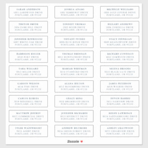 Marine   Étiquettes de adresse individuels