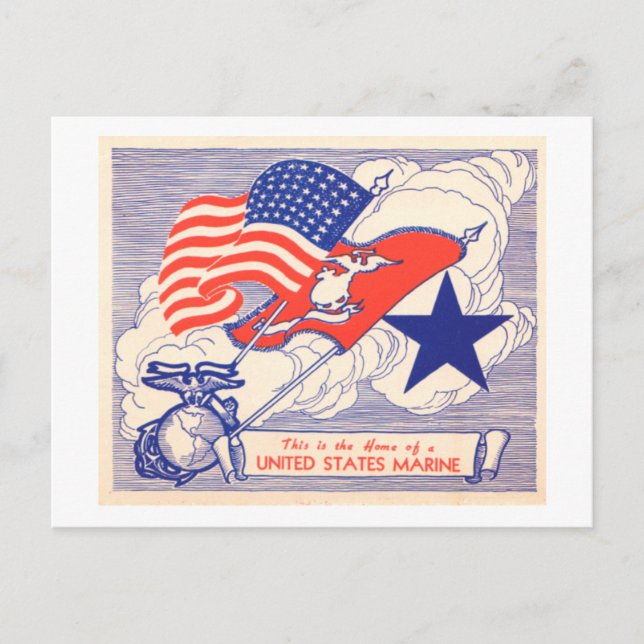 Marine Family Support Gifts Postcard (Front)