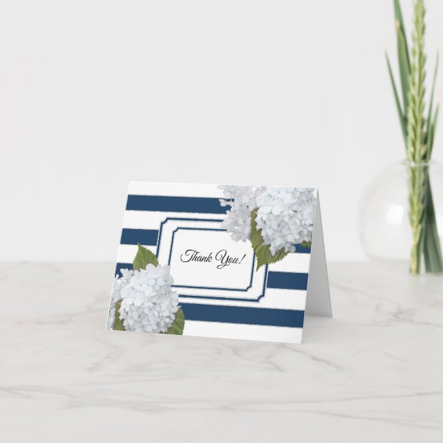 Marine florale d'hortensia de note nuptiale (Devant)
