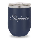 Marine gravée 12 oz. Paruline à vin isolée
