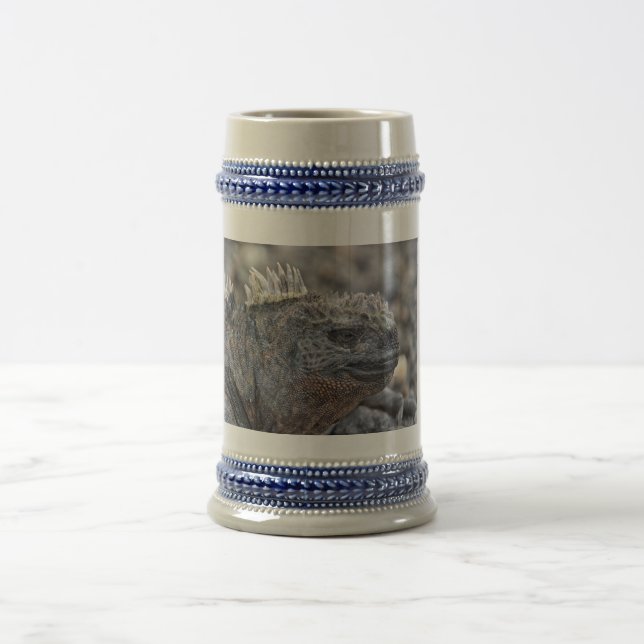 Marine Iguana Beer Stein (Center)