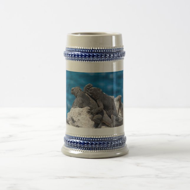 Marine Iguana Beer Stein (Center)