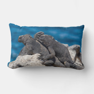 Marine Iguana Lumbar Pillow