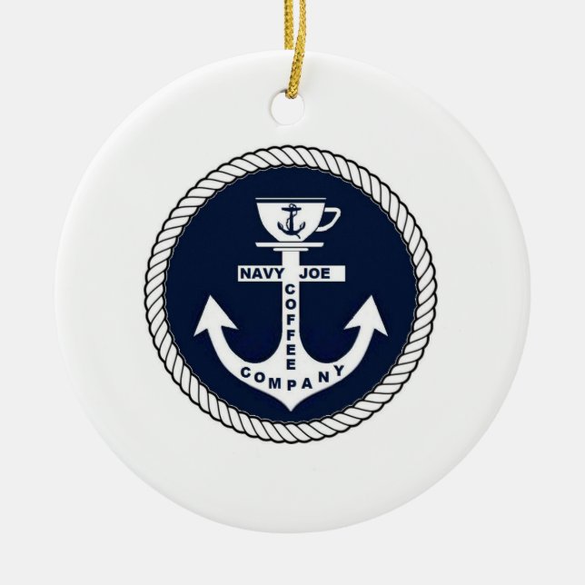Marine Joe Coffee Company Ornement de Noël (Devant)
