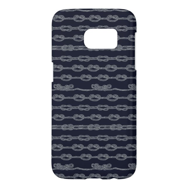 Marine Knots Pattern Case-Mate Samsung Galaxy Case (Back)