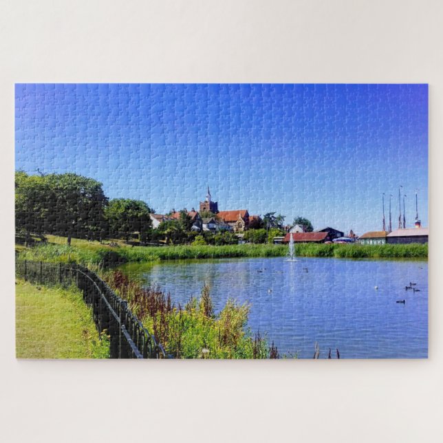 Marine Lake at Maldon Jigsaw Puzzle (Horizontal)