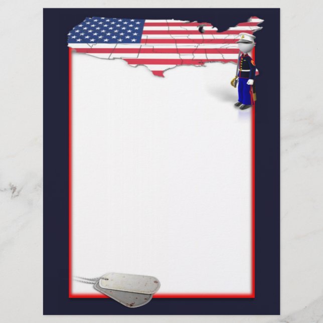 Marine Letterhead (Front)