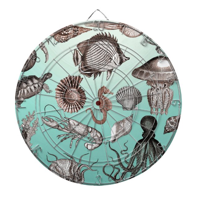 Marine Life Dartboard (Front)