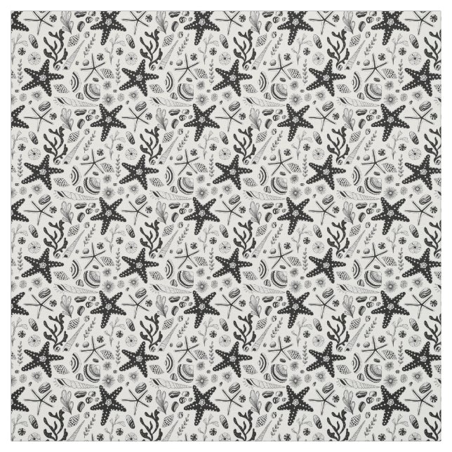 Marine life fabric (Swatch)