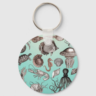 Marine Life Keychain