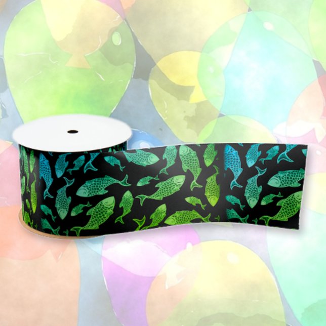 Marine Life Satin Ribbon (Creator Uploaded)