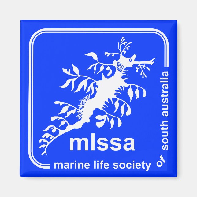 Marine Life Society of South Australia Logo Magnet (Front)