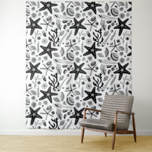 Marine life tapestry