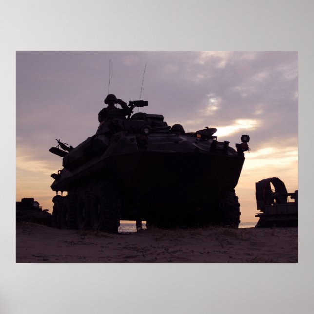Marine Light Armoured Vehicle Poster (Front)