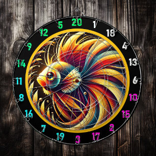Marine Majesty Betta Dartboard Delight