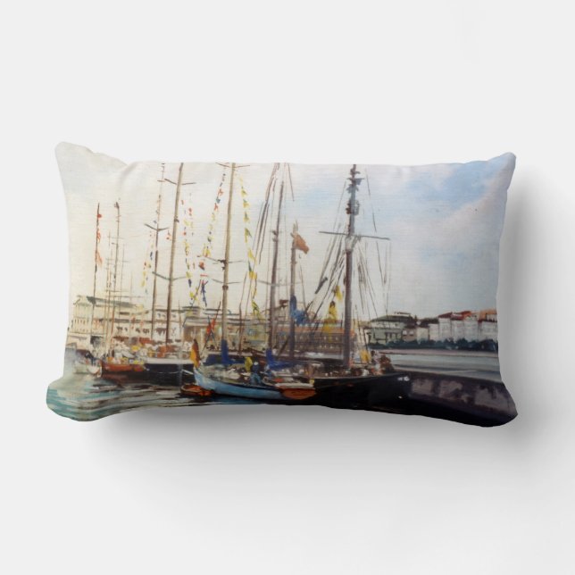 Marine/Mariña/Marine Lumbar Pillow (Front)