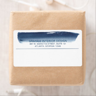 Marine moderne Blue Watercolor