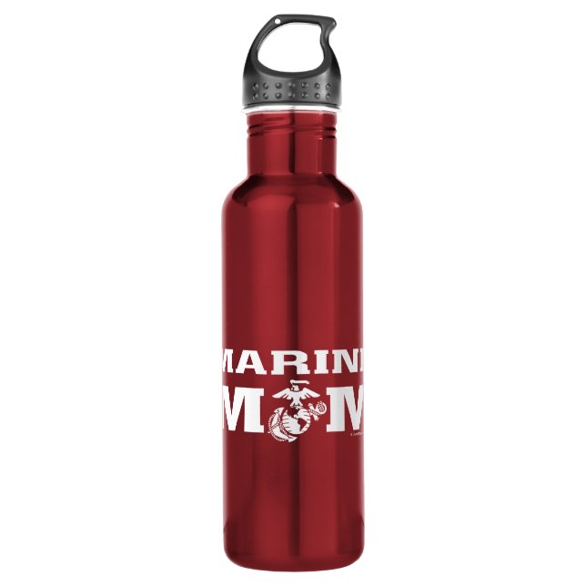 Marine Mom 710 Ml Water Bottle (Front)