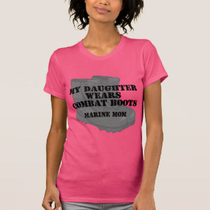 Marine Mom Daughter CB T-Shirt
