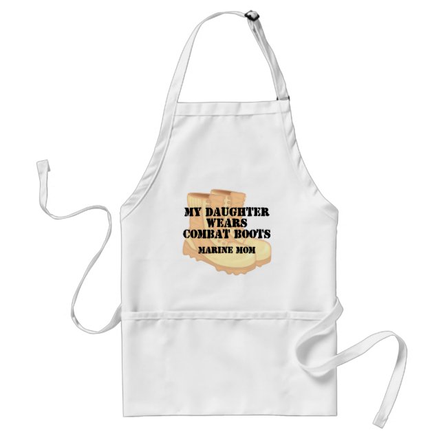 Marine Mom Daughter DCB Standard Apron (Front)