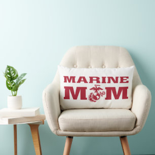 Marine Mom Lumbar Pillow