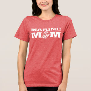 Marine Mom Tri-Blend Shirt