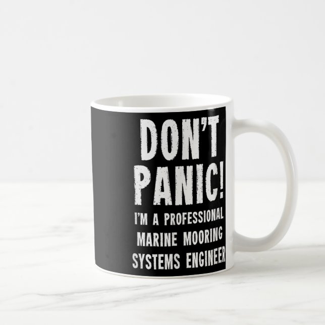 Marine Mooring Systems Engineer  Coffee Mug (Right)