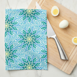 Marine Mosaic Kitchen Towel