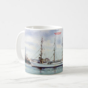 Marine navy//Seascape Coffee Mug