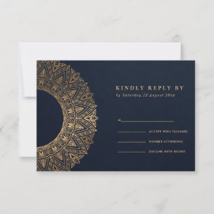 MARINE OR CLASSIQUE ORNATE MANDALA MARIE RSVP