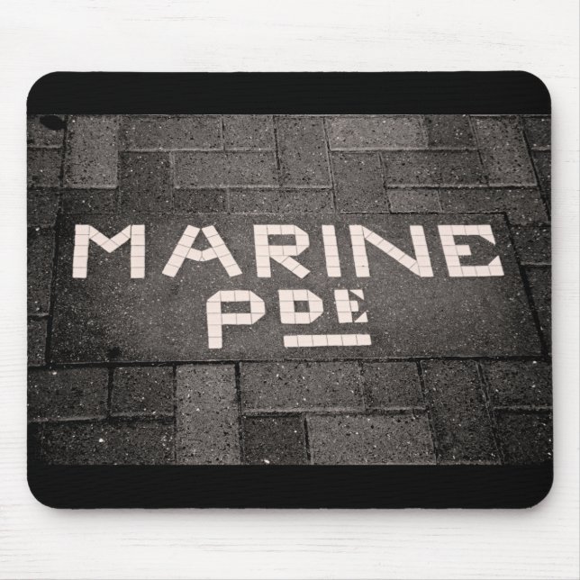 Marine Parade, Napier, New Zealand Mouse Pad (Front)