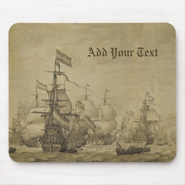 Marine Scene Mouse Pad (Front)