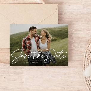 Marine script moderne enregistrer la date carte ph
