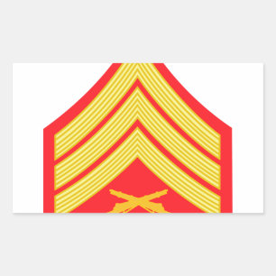 Marine Sergeant Sticker