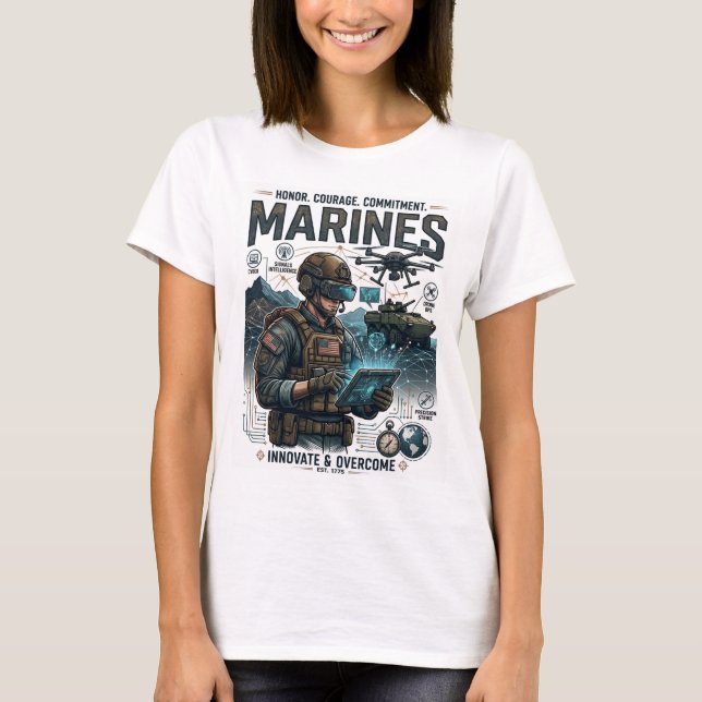 Marine shirt  (Front)