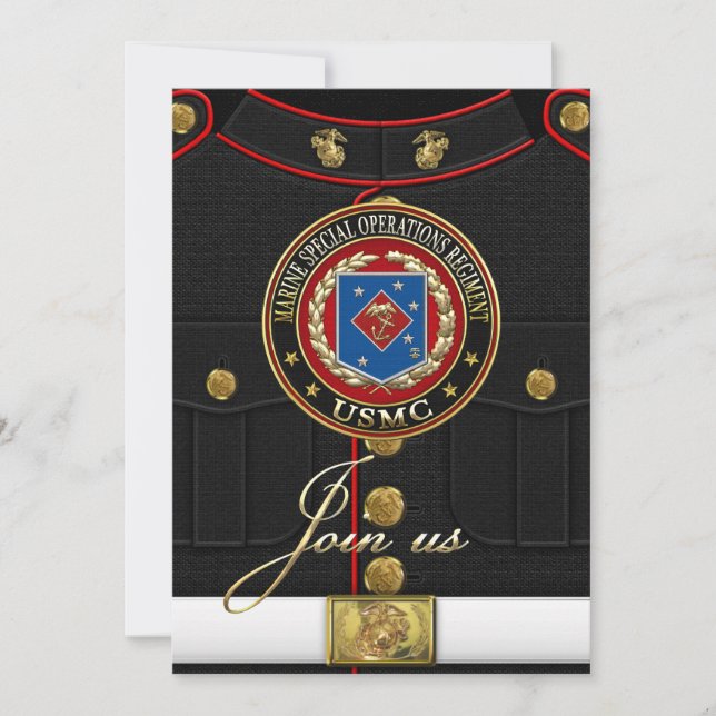 Marine Special Operations Regiment (MSOR) [3D] (Front)