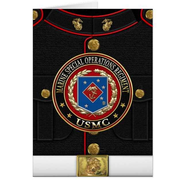 Marine Special Operations Regiment (MSOR) [3D] (Front)